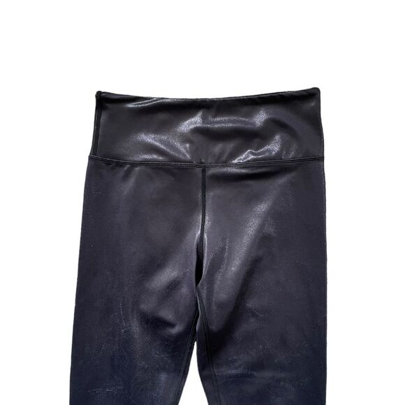 ZYIA Metallic Ombre Black White Leggings Size 6-8 - Picture 5 of 10